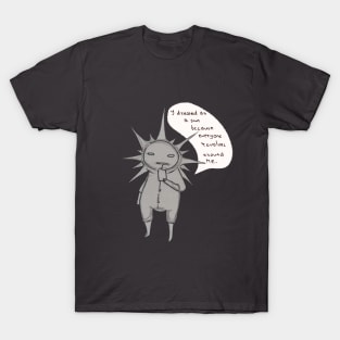 Dressed as a sun (original color, w/text) T-Shirt